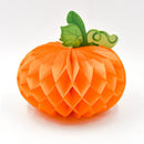 Axyaa Pumpkin Honeycomb Paper Decorations, Foldable Fall Centerpieces for Halloween Thanksgiving