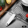 Axyaa Stainless Steel Mesh Filter with Wooden Handle - Kitchen Baking Essentials