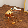 Axyaa Bee Seasoning Jar: High-End Kitchen Ornament & Seasoning Box