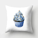 Axyaa Cupcake Pattern Decorative Cushion Cover Sofa Throw Pillowcase