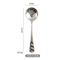 Axyaa Stainless Steel Korean Spoon Chopsticks Set