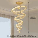 Axyaa Crystal Chandelier Pendant Light for Living Room and Bedroom