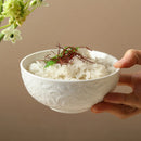 Axyaa Pure White Ceramic Bowl Set for High-End Dining Experience
