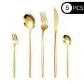 Axyaa Stainless Steel Cutlery Set for Banquet Restaurant Guests