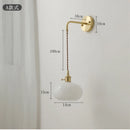 Axyaa Ceramic Copper LED Wall Sconce for Stylish Home Lighting