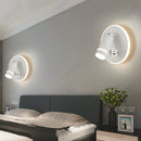 Axyaa LED Wall Light USB Charging Port Adjustable Angle for Reading & Decor