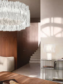 Axyaa Acrylic Wave LED Table Lamp: Modern Luxury Night Light for Bedroom