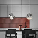 Axyaa Deformed Ball Pendant Lights Chandelier for Bedroom Kitchen Living Room