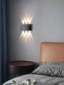 Axyaa Modern LED Wall Lamp for Bedroom Living Room Aisle, Nordic Design