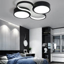 Axyaa Gold Luxury Style LED Ceiling Light for Bedroom - Nordic Modern Design