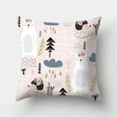 Axyaa Decorative Cushions Pillowcase - Soft Polyester Throw Pillow Cover for Sofa Décor