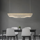 Axyaa Modern Arc Acrylic LED Pendant Chandeliers for Home Decoration