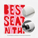 Axyaa Best Seat at Home Print - Playful Bathroom Decor