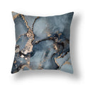 Axyaa Marble Pattern Cushion Cover Set for Home Decor