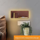 Axyaa LED Reading Wall Lamp with Wireless Charging, Switch, and High Sense Lighting