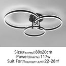 Axyaa Modern LED Chandelier for Living Room Bedroom Ceiling Lighting