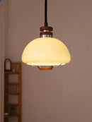 Axyaa Solid Wood Designer Chandelier: Modern Medieval Retro Style Dining Table Pendant Lamp