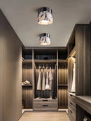 Axyaa Marble Corridor Entrance Light - Italian Luxury Stone Aisle Balcony Ceiling Light