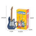 Axyaa Guitar Cup Mug With Lid | 3D Ceramic | Fashionable Craft Gift