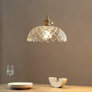 Axyaa Nordic Glass Pendant Light for Dining Room Kitchen Decor