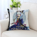 Axyaa Anime Pillow Cover 45x45, Decorative Cushion for Sofa, Bed, Home Decor