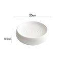 Axyaa Ceramic Insulation Plate for Snacks, Sushi, and Desserts