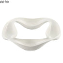 Axya Solid Color Ceramic Dinner Plate Set for Restaurants: Creative Tableware Sushi, Dessert, Snack