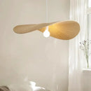 Axyaa Nordic Fabric Pendant Light, LED Chandelier Lamp for Dining Room and Bar