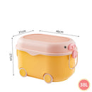 Axyaa Kids Toy Storage Box: Large Capacity Household Organizer for Snacks, Clothes, and More