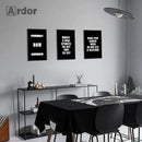 Inspirational Canvas Painting Wall Art with Motivational Quote Print by Axyaa