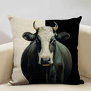 Axyaa Nice Cow Cushion Cover - Decorative Pillow Case for Sofa & Chair