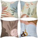 Axyaa Floral Print Cushion Cover for Luxury Home Decoration