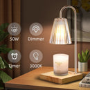 Axyaa Melting Candle Warmer Lamp with Timer for Home Bedroom Decor