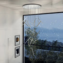 Axyaa Light Luxury Duplex Chandelier - Modern Creative Living Room Stairwell Loft Design