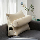 Axyaa Triangular Sofa Cushion, Comfortable Living Room Pillow and Backrest