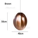 Axyaa Danish Pendant Light: Rustic Fabric Ufo Lampshade for Living Room & Dining Room