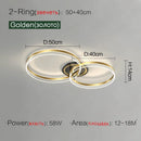 Axyaa LED Ceiling Light: Modern, Eye Protection for Living Room and Bedroom