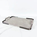 Axya Leather Tray - Modern Home Decor & Living Room Organizer