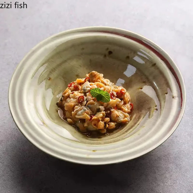Axya Ceramic Dinner Salad Dessert Soup Pasta Plates Specialty Tableware