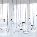 Axyaa Angel Glass Vase for Living Room Decor with Hanging Hydroponic Flowers