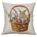 Axyaa Easter Egg Hunt Festival Cushion Cover 45X45CM