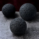 Axya Volcano Stone Soup Bowls Black Tableware Planet Bowl Disk Smoked Bowl