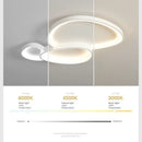 Axyaa Modern Round LED Ceiling Chandelier with Remote Control