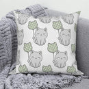 Axyaa Animal Print Decorative Pillowcase for Sofa, Car, Living Room