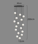 Axyaa LED Ceiling Lamp Chandelier for Modern Bedroom and Dining Room