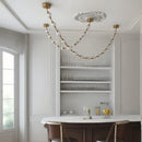 Axyaa Nordic Stair Chandelier Pendant Ceiling Light for Living Room and Dining Room