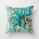 Axyaa Psychedelic Octopus Print Pillowcase - Home Decor