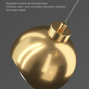 Axyaa Gold Crystal LED Bedside Pendant Light for Modern Living Room