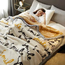 Axyaa Winter Warmth Raschel Blanket - High Quality Soft Duvet