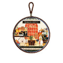 Axyaa Ceramic British Fairy Tale Placemat: High-grade Non-slip Dining Mat